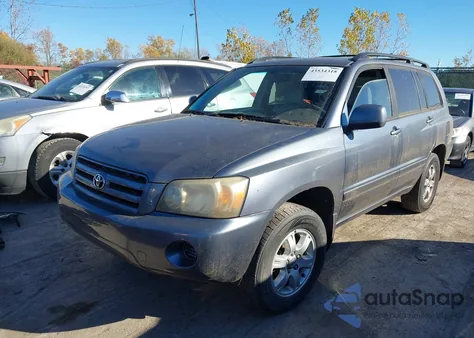 2006 Toyota Highlander V6 from USA, damaged, VIN JTEEP21A260165153